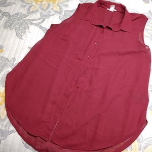 H&M Sleeveless Blouse